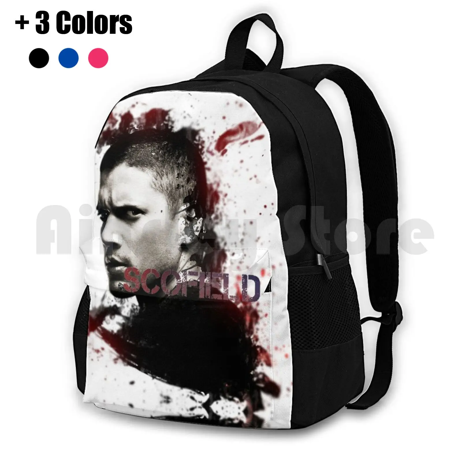 Scofield Outdoor Hiking Backpack Riding Climbing Sports Bag Scofield Music Film Sports Number Prison Break Fox River Michael