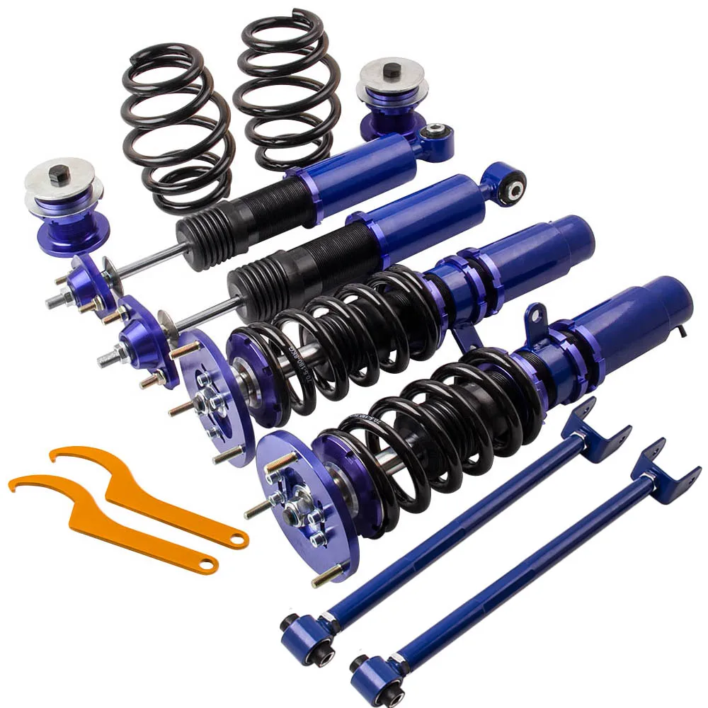 Coilovers Kits for BMW E46 3 Series 320i 323i 325i 328i 330i M3 Height Adj. for 328 325 330 1999-2005 Dampers Springs Lowering