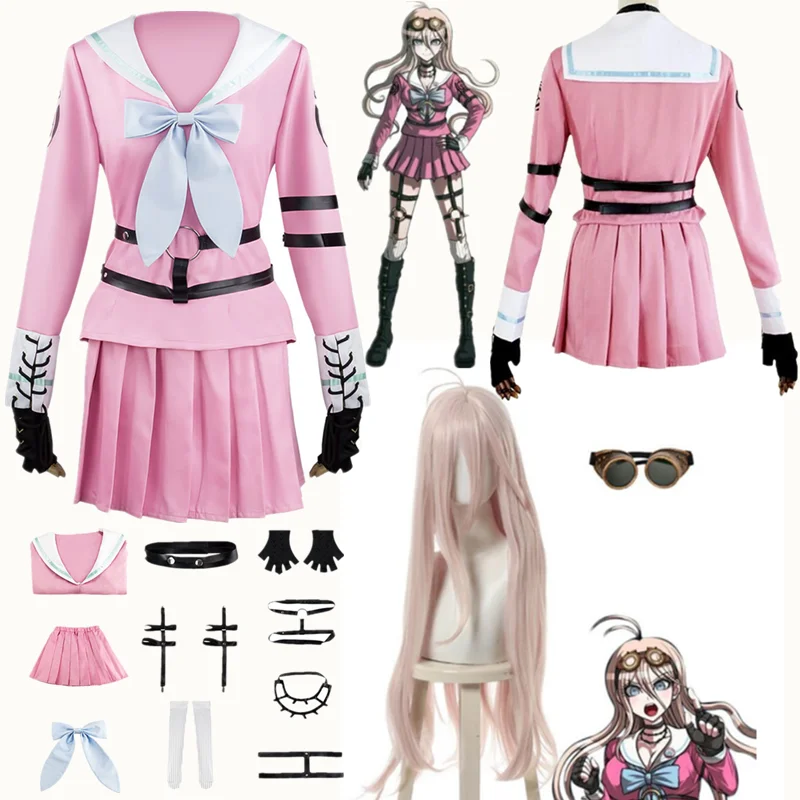 

Anime Danganronpa V3 Miu Iruma Cosplay Costume Ladies Dress Cosplay Uniform Costume