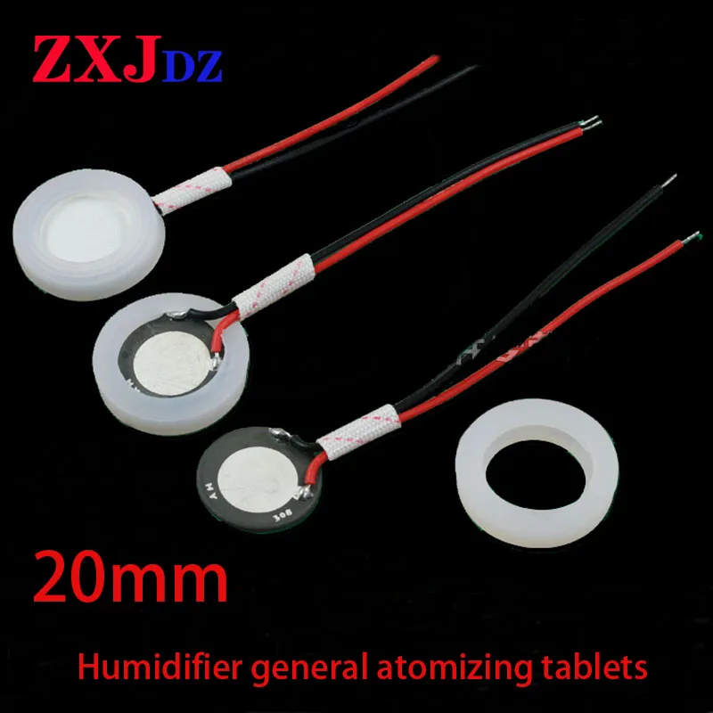 1Pc 20Mm ความชื้นในครัวเรือน Universal Atomizing ฟิล์ม Transducer Ultrasonic Atomizing ฟิล์มความชื้นแท็บเล็ตสเปรย์