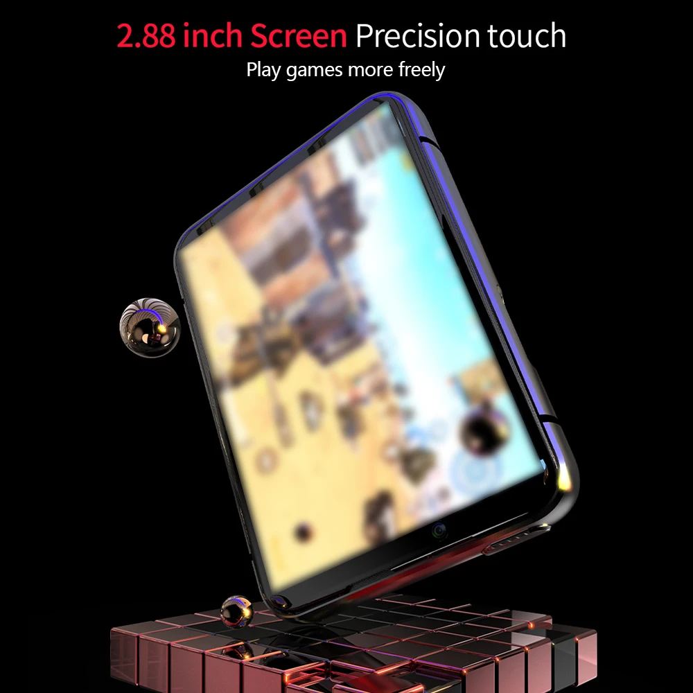 LOKMAT ساعة ذكية 2.88 "الساعات الذكية اللمس الكامل 4GB + 64GB كاميرا مزدوجة Smartwatch دردشة الفيديو مراقب معدل ضربات القلب مقاوم للماء ساعة