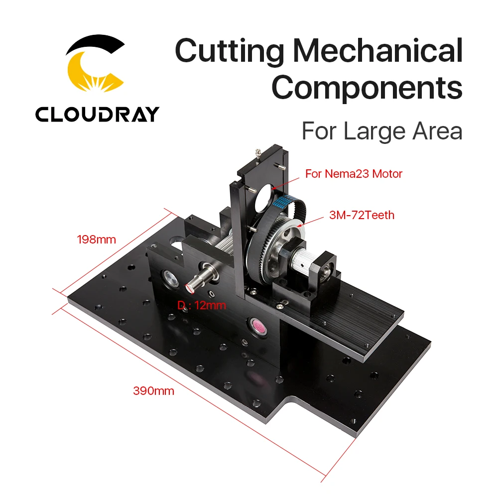 Whole set mechanical components for DIY large format CO2 laser cutting and engraving machine 1318 1325 1518 1525 1820 1825 2030