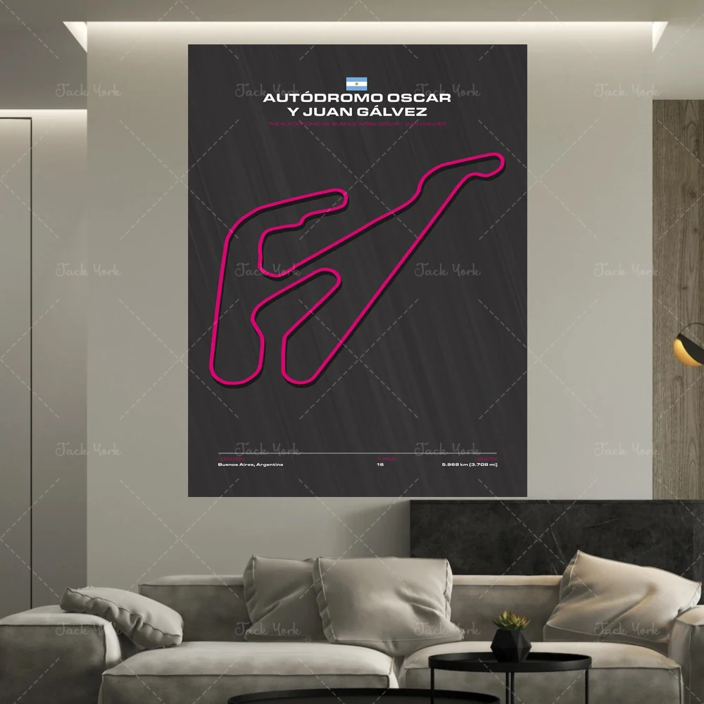 Modern canvas poster brother Rodriguez circuit template block painting decoration