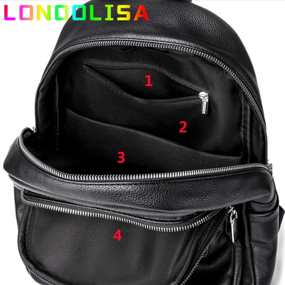 Women School Bags for Teenage Girls Luxury Female Backpacks Shoulder Bag A Dos Ladies Travel Bagpack Mochilas Leather Bookbag