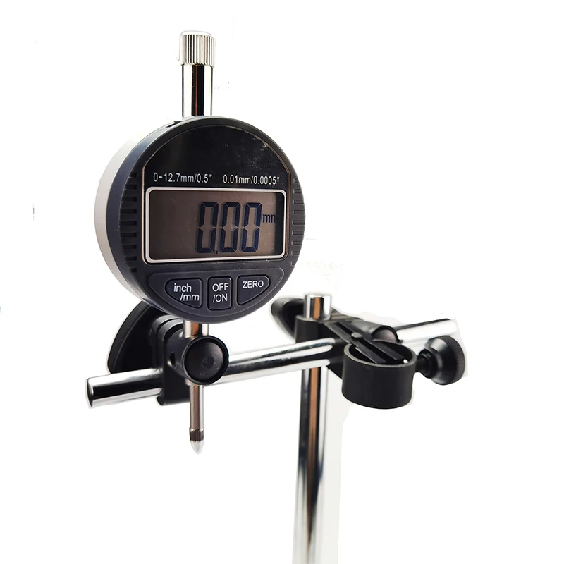 0-12.7mm digital indicator + 60kg Magnetic Base with fine adjustment Magnetic Base Holder Stand Magnetic Correction Gauge Stand