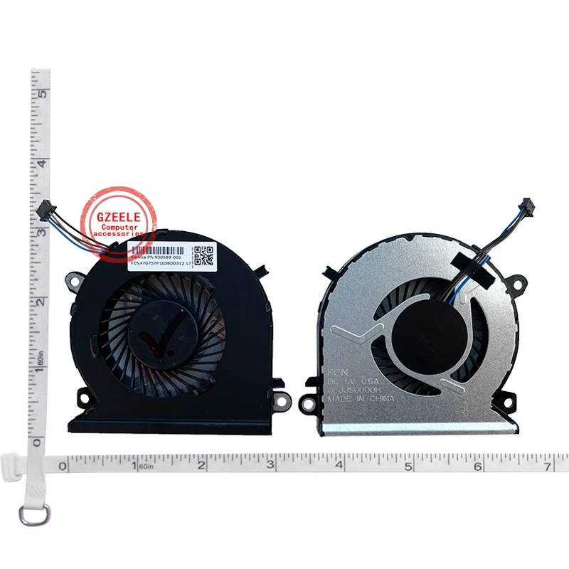 Nowy wentylator chłodzący procesor laptopa do HP 3 15-CB 930589 -001 TPN-Q193 15-CB010TX 15-CB073TX 15-CB074TX 15-CB075TX