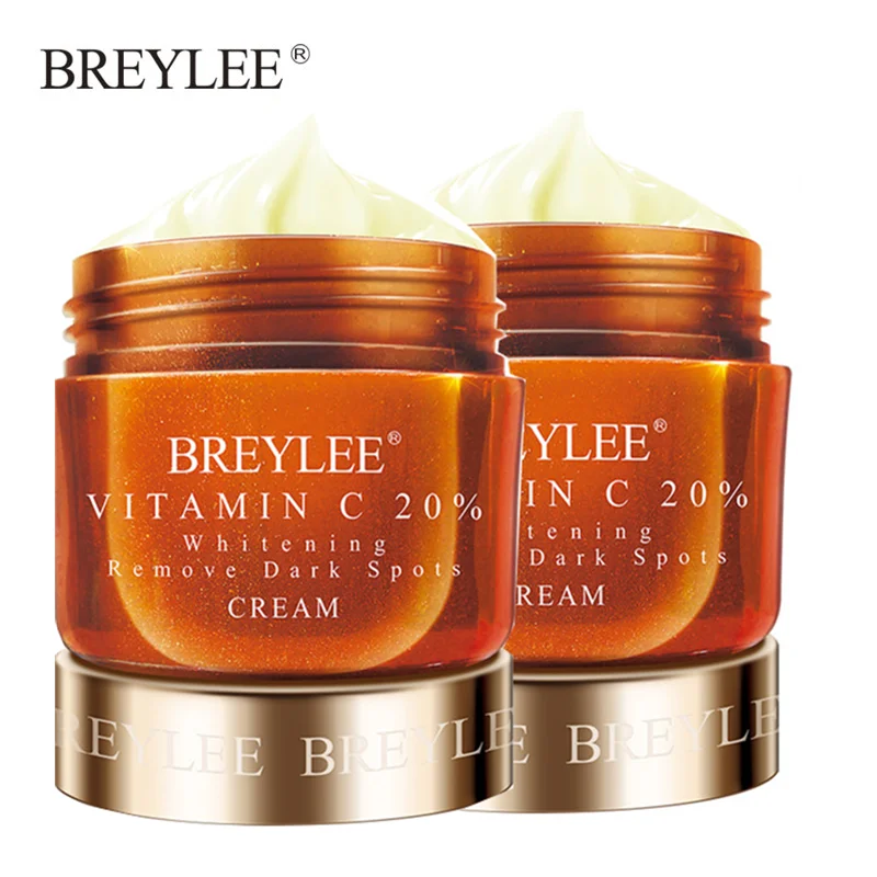 BREYLEE Vitamin C Facial Cream 20% VC   2Pcs