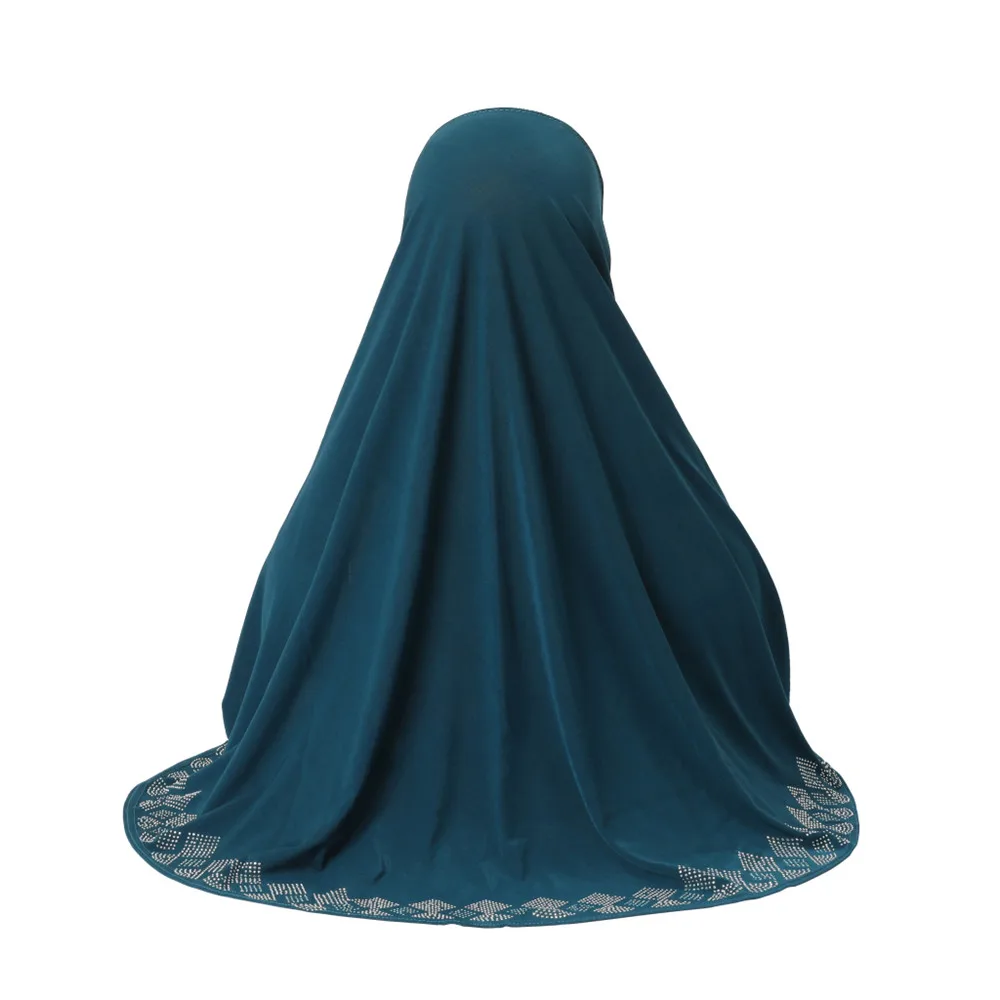 Une pièce Amira tirer sur prêt à l'emploi instantané Hijab musulman foulard islamique châle écharpe aérienne Khimar Turban Burqa