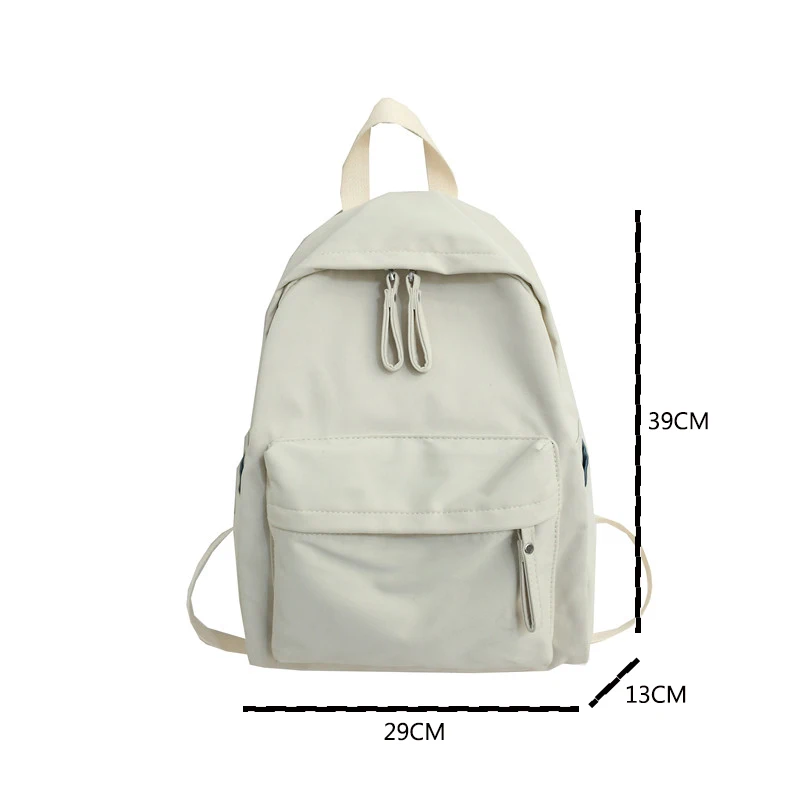 Sac à Dos d\'École en Toile pour Femme, Cartable pour Adolescent, Fille et Garçon, 2023