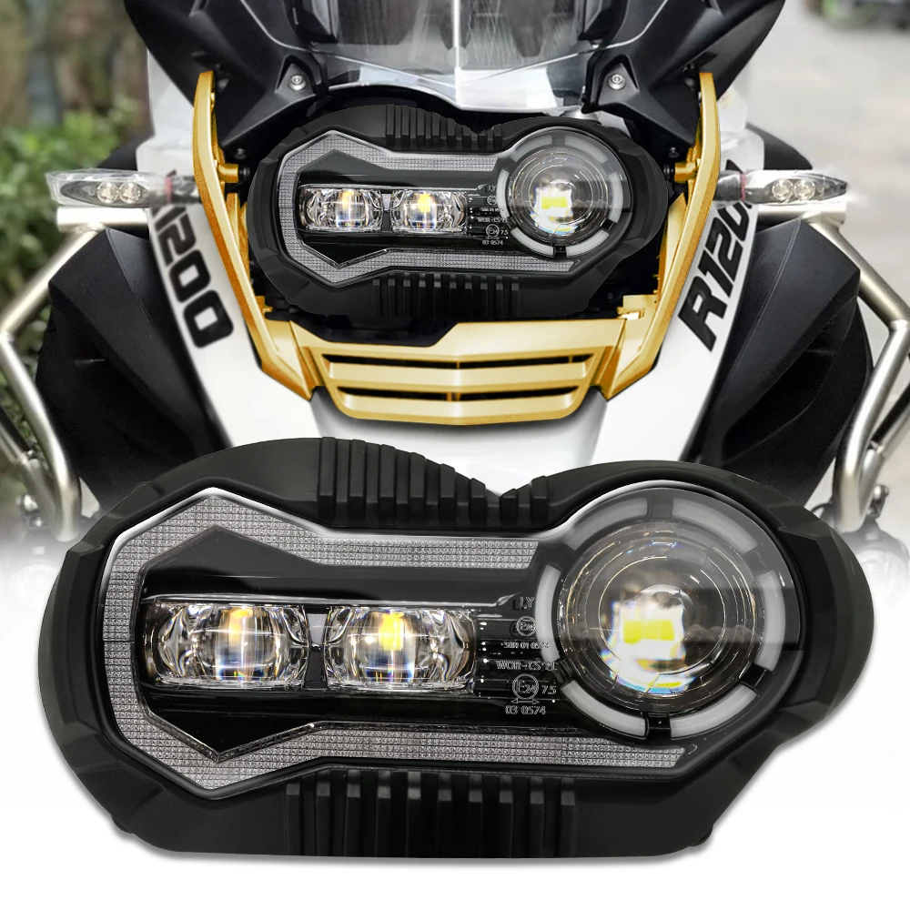 For BMW R1200GS 2005 - 2012 Led Headlight Adventure 2006 -2013 Water Cooled Fit Oil R1200GS