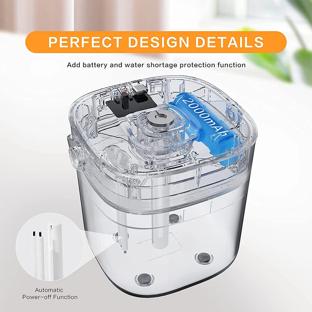 600ml przenośny Mini nawilżacz 2000mAh automatyczne zamknięcie dwa tryby mgły dyfuzor do aromaterapii do sypialni biuro podróży dziecko