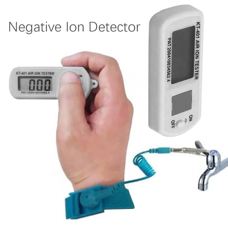 Aero Anion Tester Medidor de Íons Aeroanion Detecto Detector de Concentração de Íons Negativos de Oxigênio Anion Auto Purificador de ar Kt401