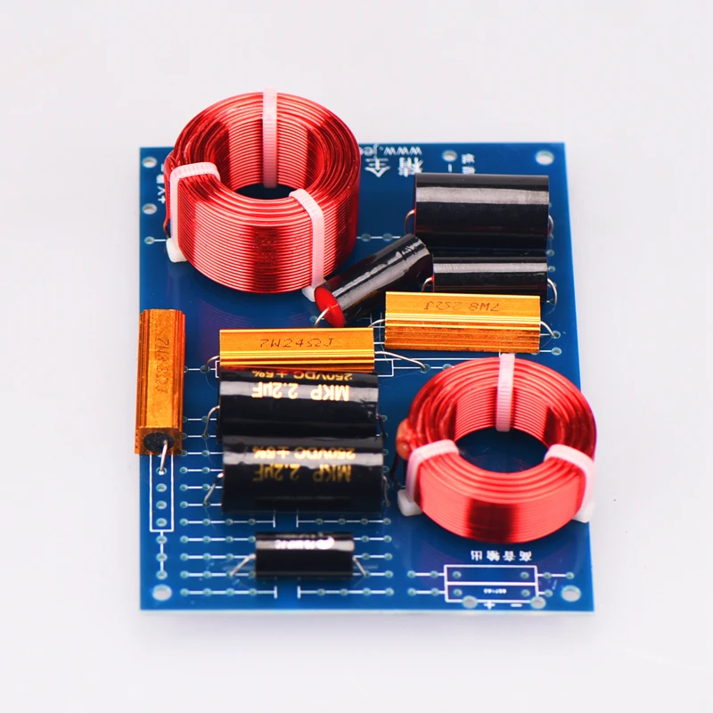 HIFIDIY LIVE HOME AUDIO Hi-Fi Speakers audio Frequency Divider Crossover Filters  2 Way 2 speaker Unit（ tweeter + bass）DIY-TL88