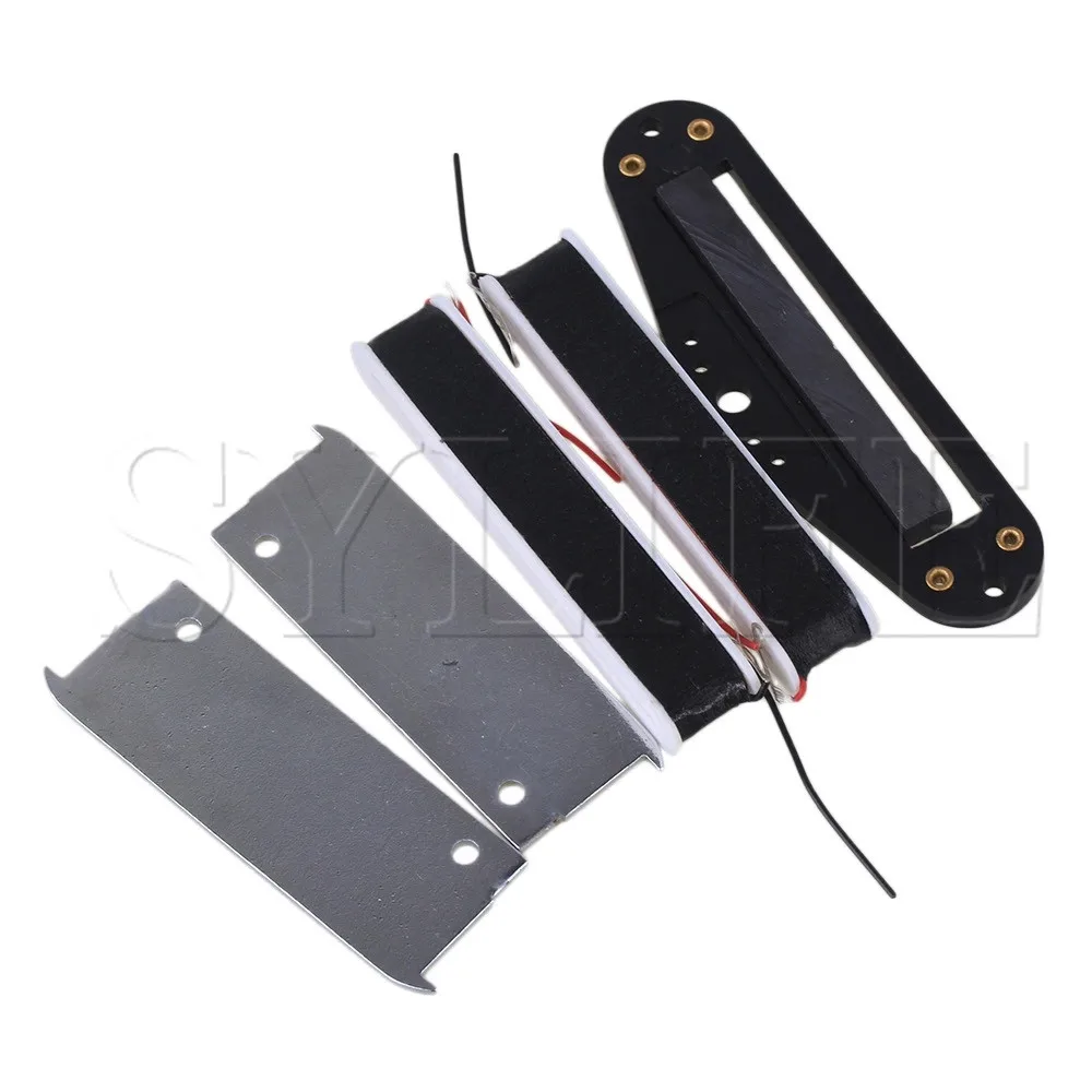 Double Coil Electric Guitar Pickups Baseplate with Bar Magnet Iron Sheet