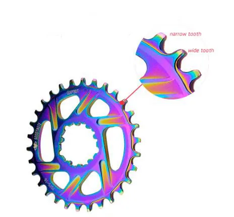 New Mountain Bike ForGXP Chainwheel 32T/34T/36T/38T Crown Bicycle Chainring ForSram 11/12S NX XX XO GX GXP11 Single Disc Tray