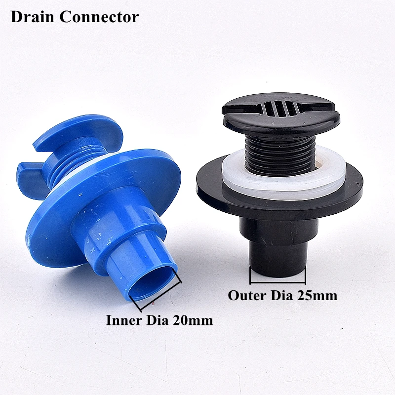 

1pc I.D 25mm PVC Pipe Connector Aquarium Fish Tank Thicken Drain Joints Fittings Garden Irrigation Drainage Tube Accessories