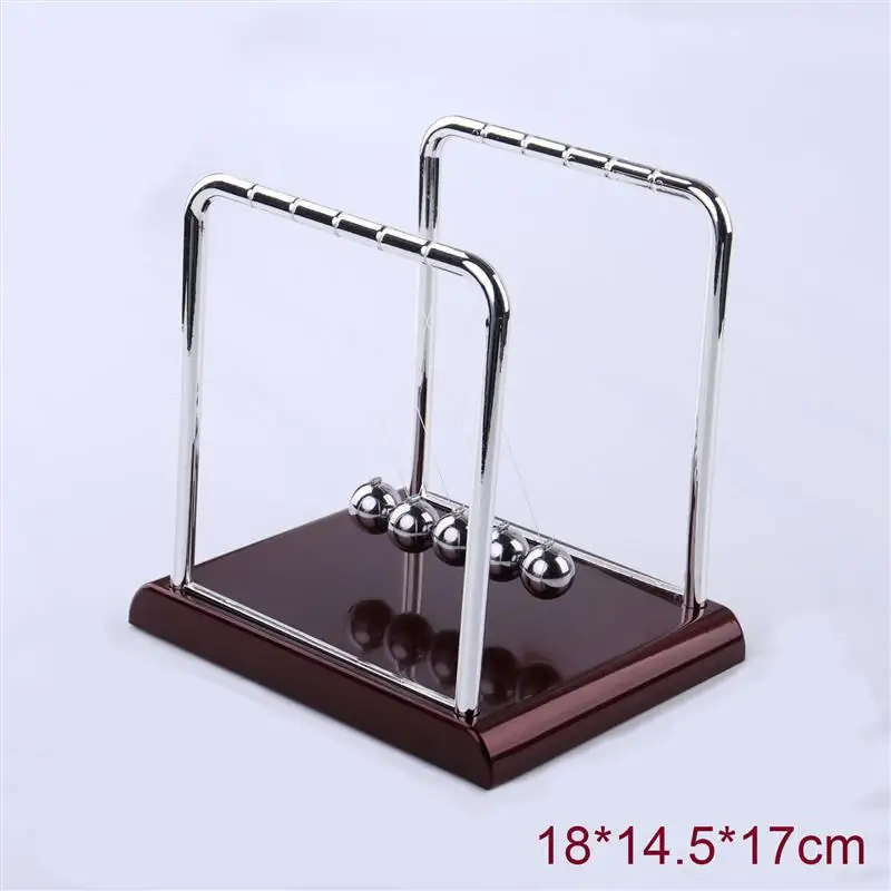 S/M/L Size Newton Cradle Balance Staal Ballen School Onderwijs Levert Natuurkunde Science Pendulum Desk Toy Gifts home Decoratie