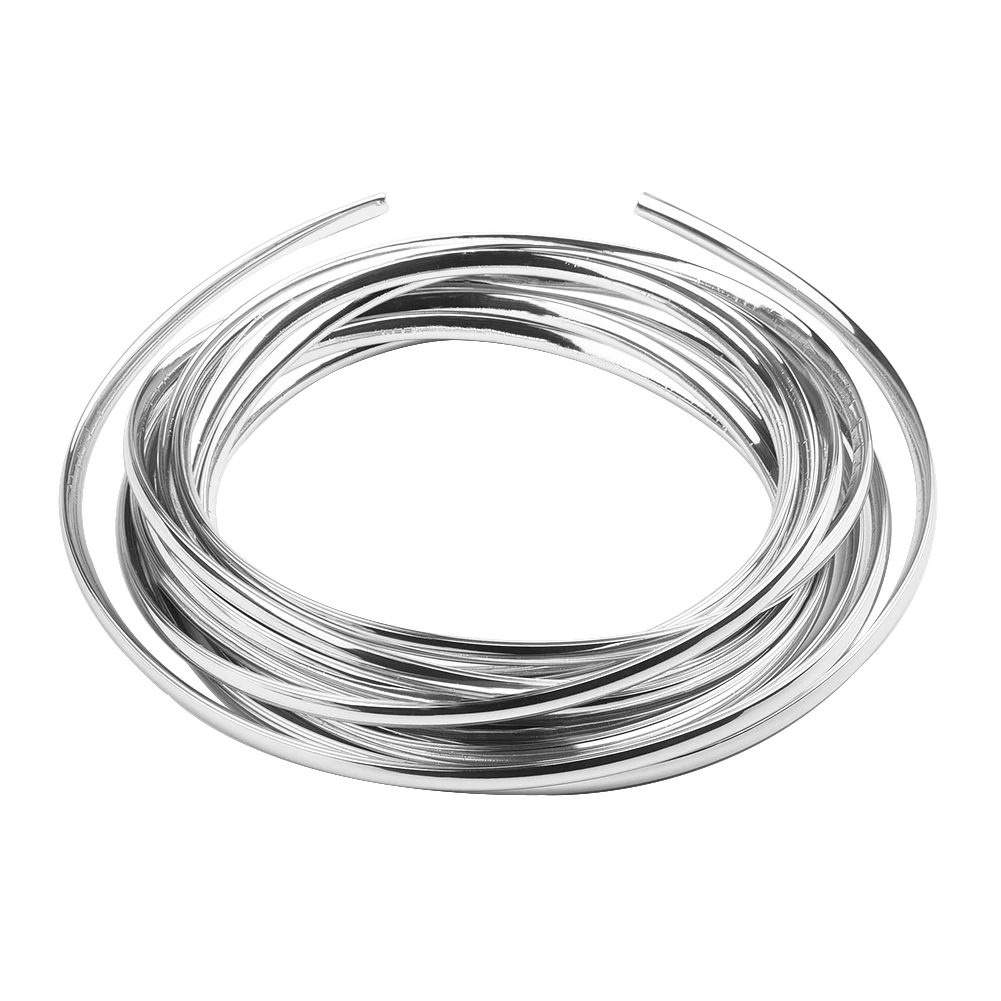 

Car Door Edge Trim Strip 6M Chrome Moulding Scratch Guard Protector Cover Useful Practical Brand New Hot High Quality