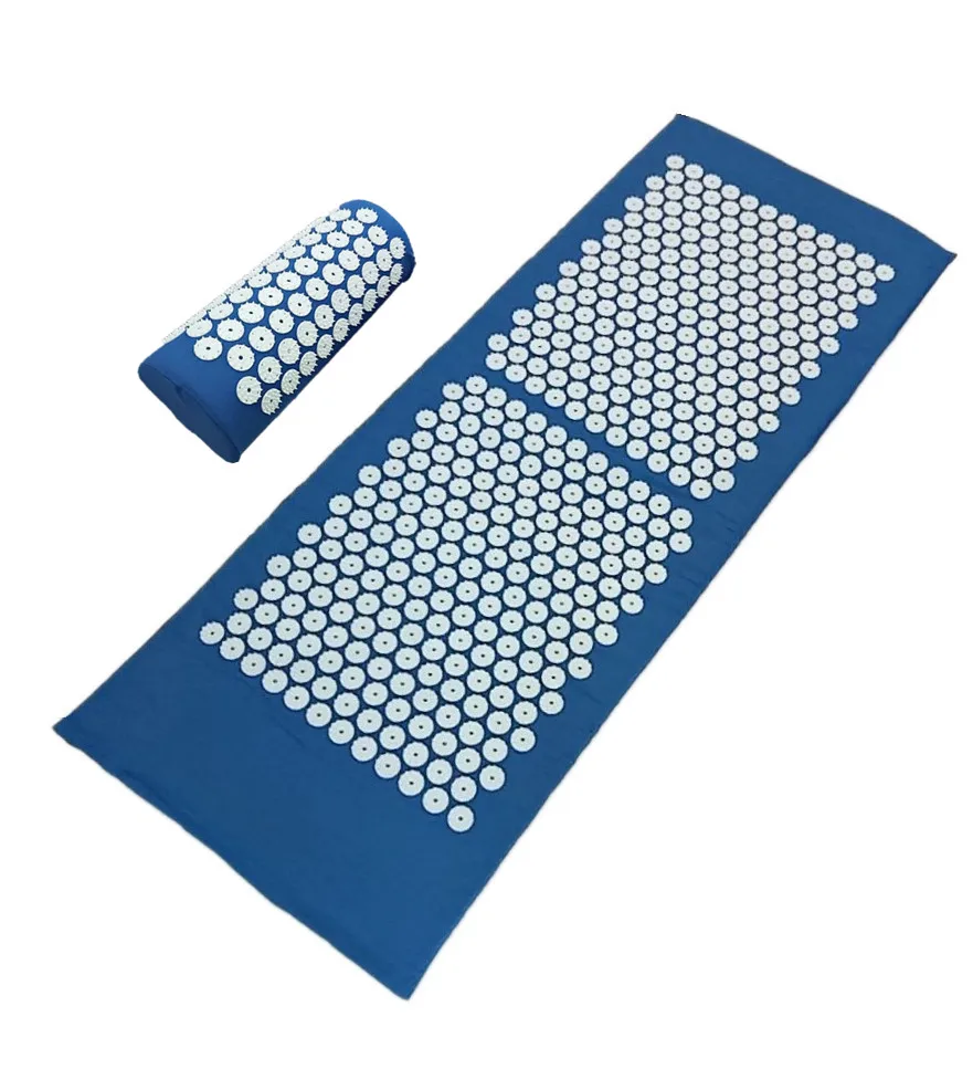 

125*43cm Acupuncture Set Massager Cushion Massagerkissen Relieve Stress Back Pain Acupressure Mat/ Pillow Massage and Relaxation