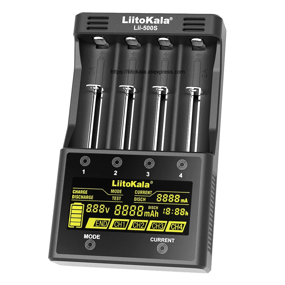 Hot LiitoKala Lii-PD4 Lii-S6 Lii-S8 Lii-600 ładowarka do 18650 26650 21700 AA AAA 3.7V/3.2V/1.2V/bateria litowa NiMH