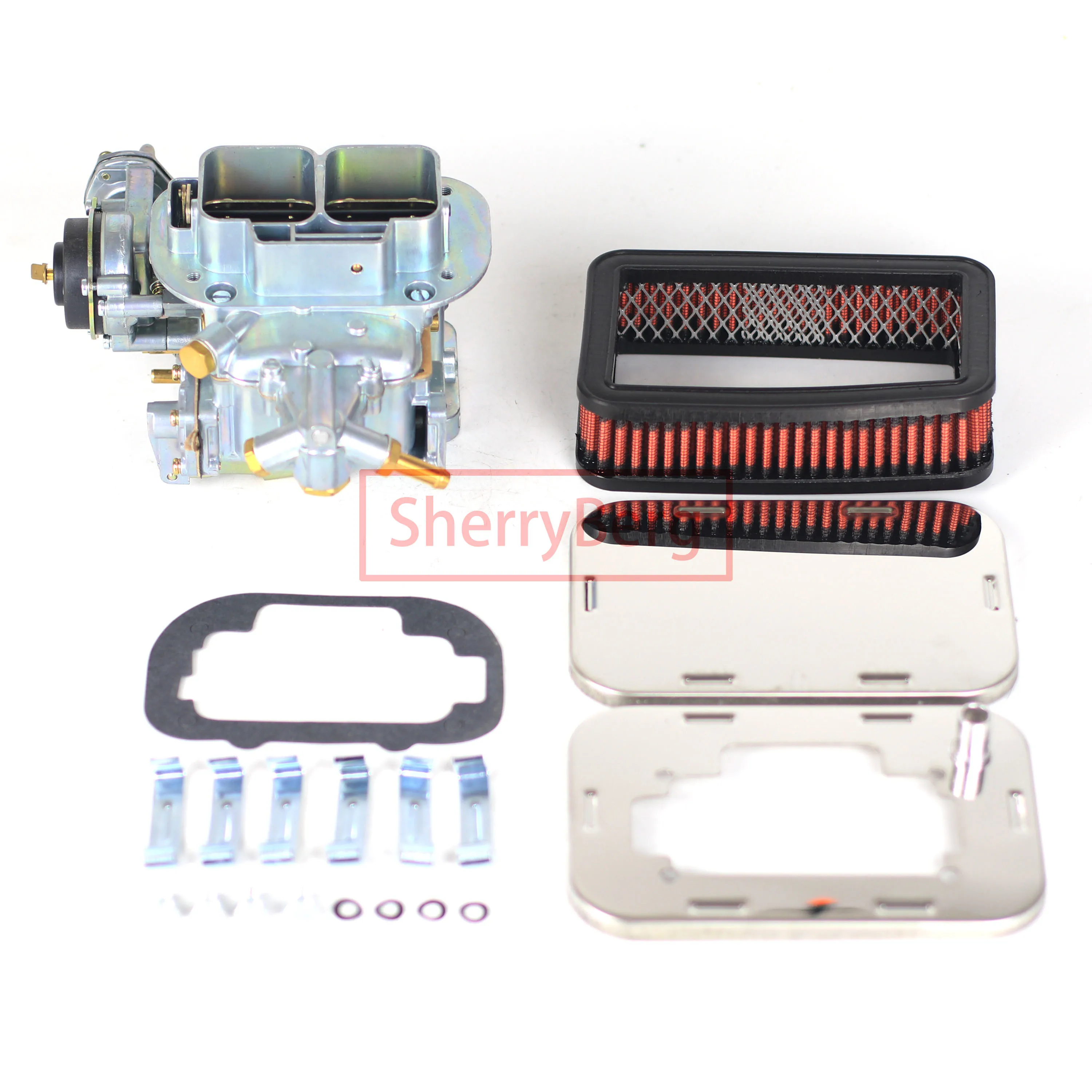 SherryBerg Carburador Bộ Chế Hòa Khí Carb Bộ Dành Cho Xe Toyota Mitsubishi SUZUKI WEBER 32/36 DGEV DGES Bộ Chế Hòa Khí + Bộ Lọc Không Khí Chuyển Đổi