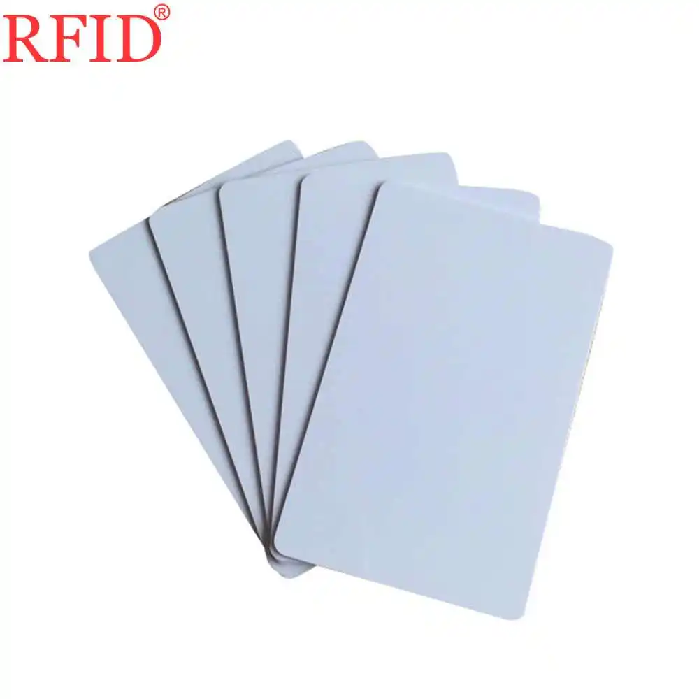 Dual Chip 13.56MHZ 125KHZ UID Changeable S50 Writable Rewritable + RFID T5577 Chip Blank Card Key Tags Management System 1pcs