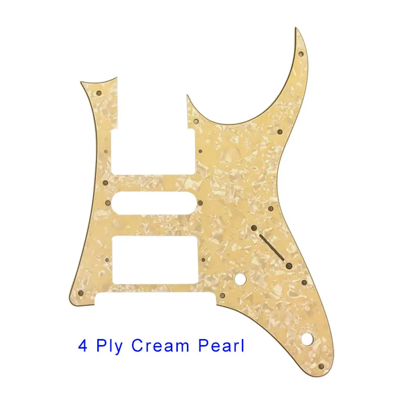 Fei Man - Humbucker HSH Pickup Scratch Plate, Guitar Parts, 10 Hole Screws, MIJ Ibanez RG 2550Z, Pickguard, Many Colors