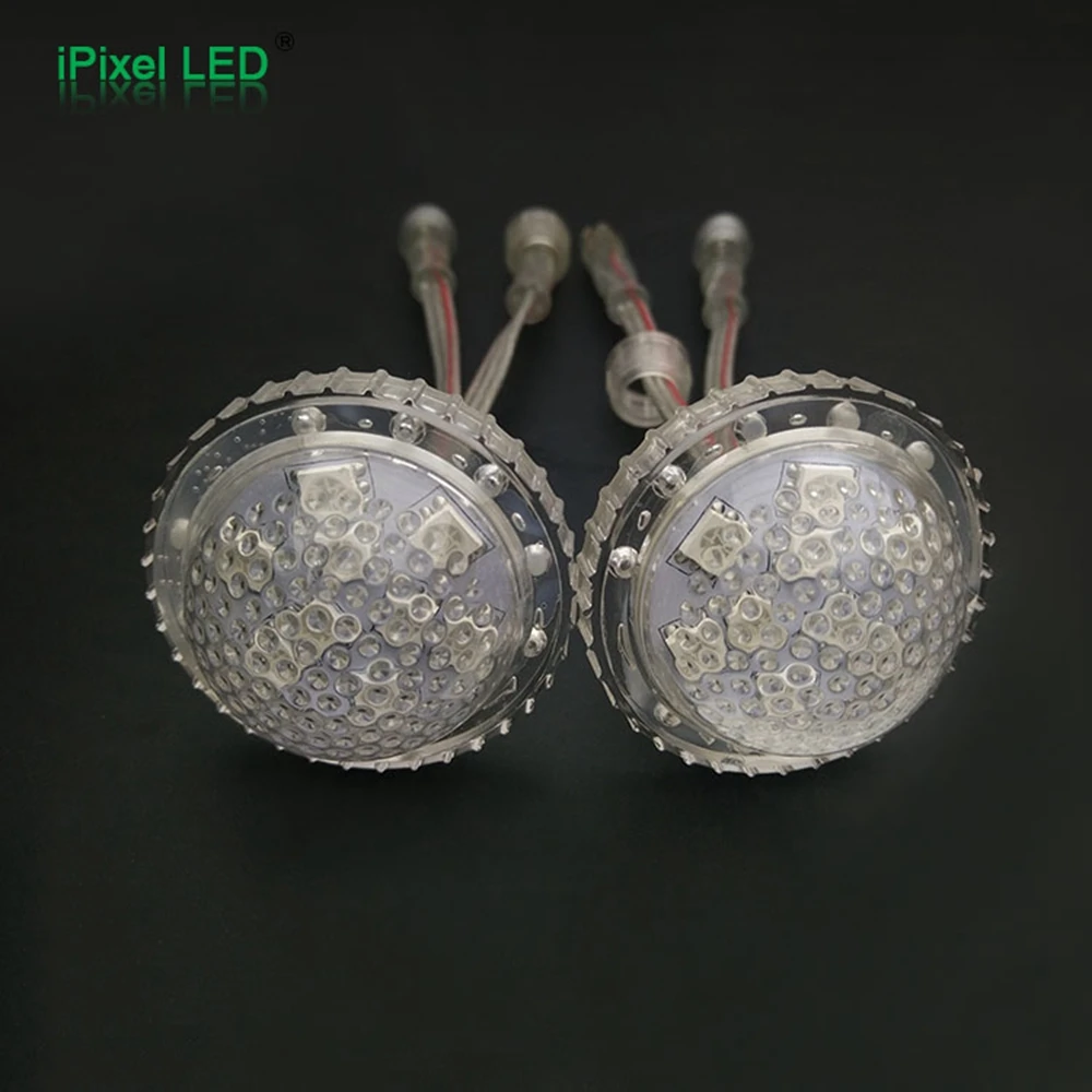 IP67 명확한 몸을 가진 방수 38mm LED 화소 점 빛