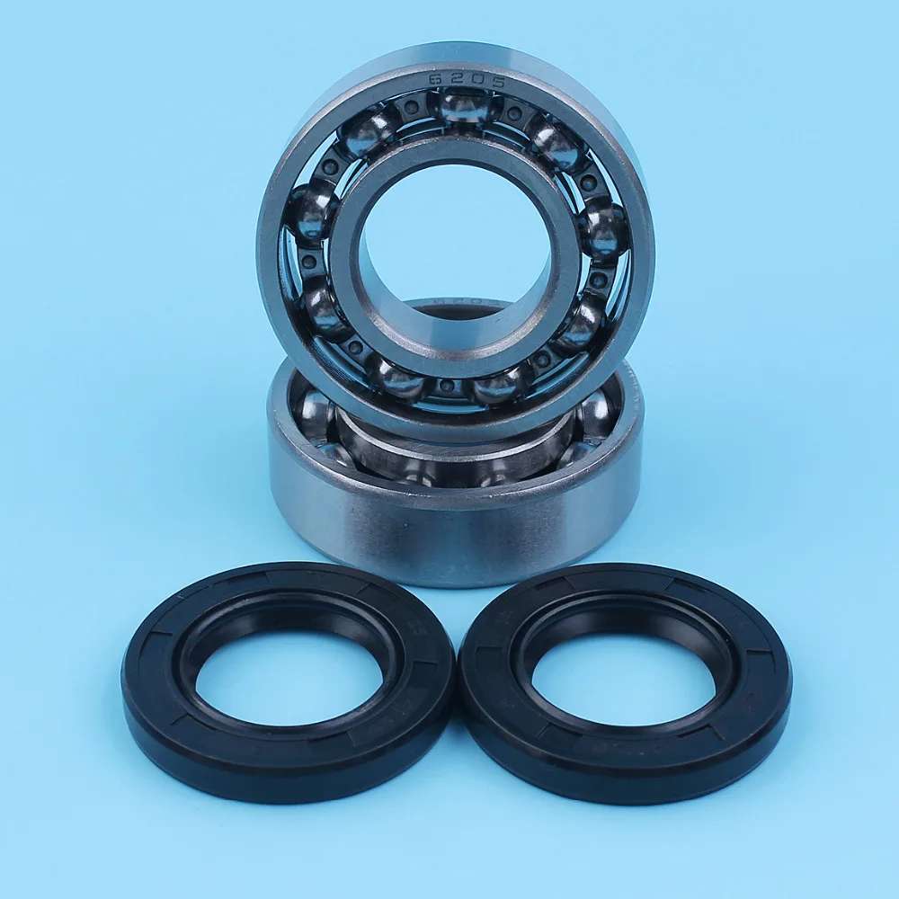 Crankshaft Ball Bearing Oil Seal Set For Honda 5.5HP GX160 6.5HP GX200 168F Generator Lawn Mower Brush Cutter Water Pump Engines