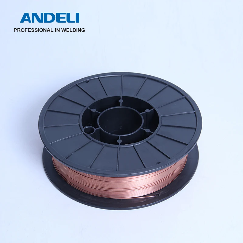 Andeli 0.8/1.0mm fio de solda de aço carbono 1kg para fios de soldagem de gás mig para a máquina de solda mig