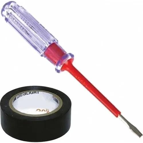 İzeltaş control pen 190mm + sealing tape İzeltaş 190 control Pen + globe Isolated bant 3 birarada