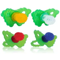 Kids Soft Silicone Teether Silicone Teether For Newborns Oral Exercise Tool Portable Infant Teething Toy