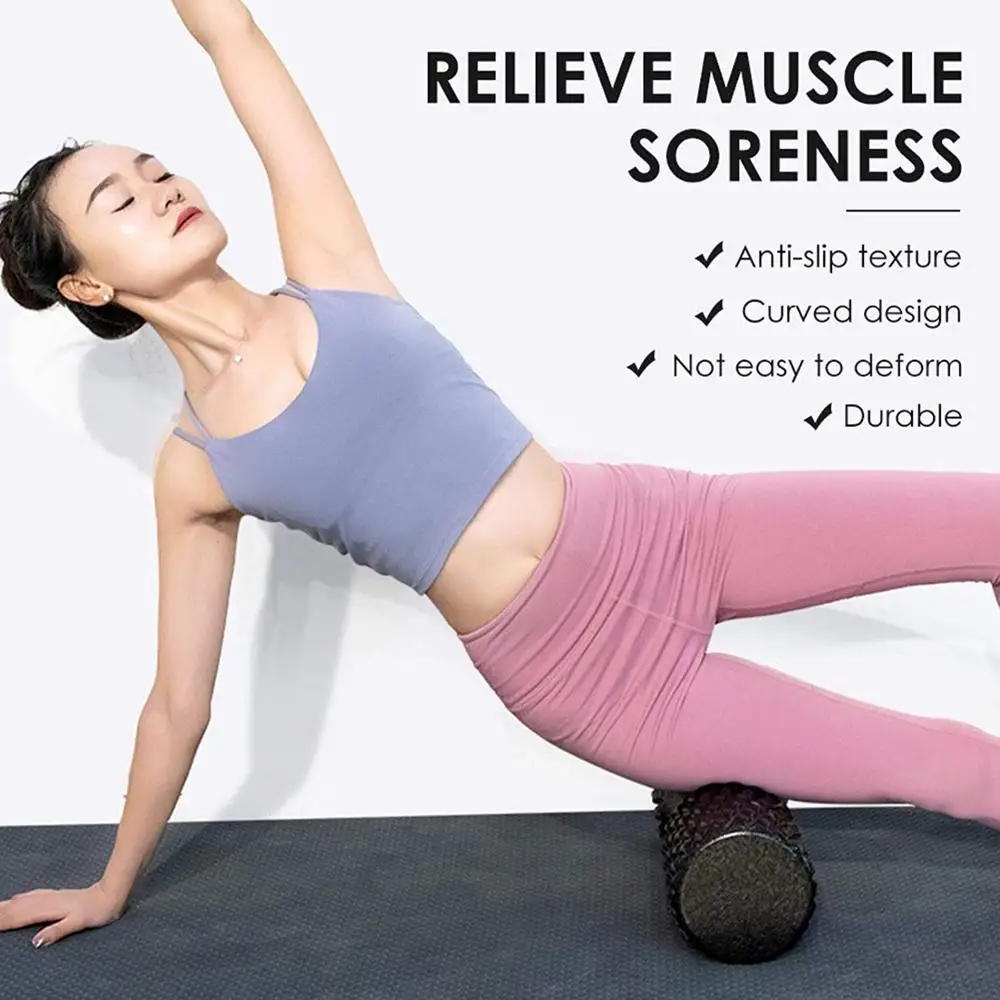 EPP Yoga Massage Roller Fitness Foam Roller Self Myofascial Release of Painful Trigger Point Muscle Adhesions