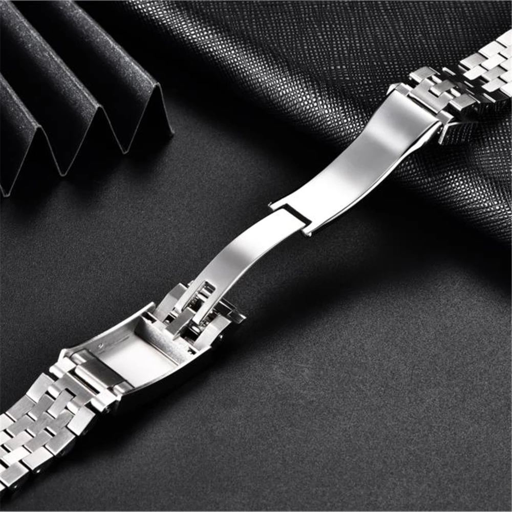 PAGANI DESIGN Original For PD1661,PD1662.PD1651 Watch 316L Stainless Steel Band Strap Jubilee bracelet width 20MM, length 220MM