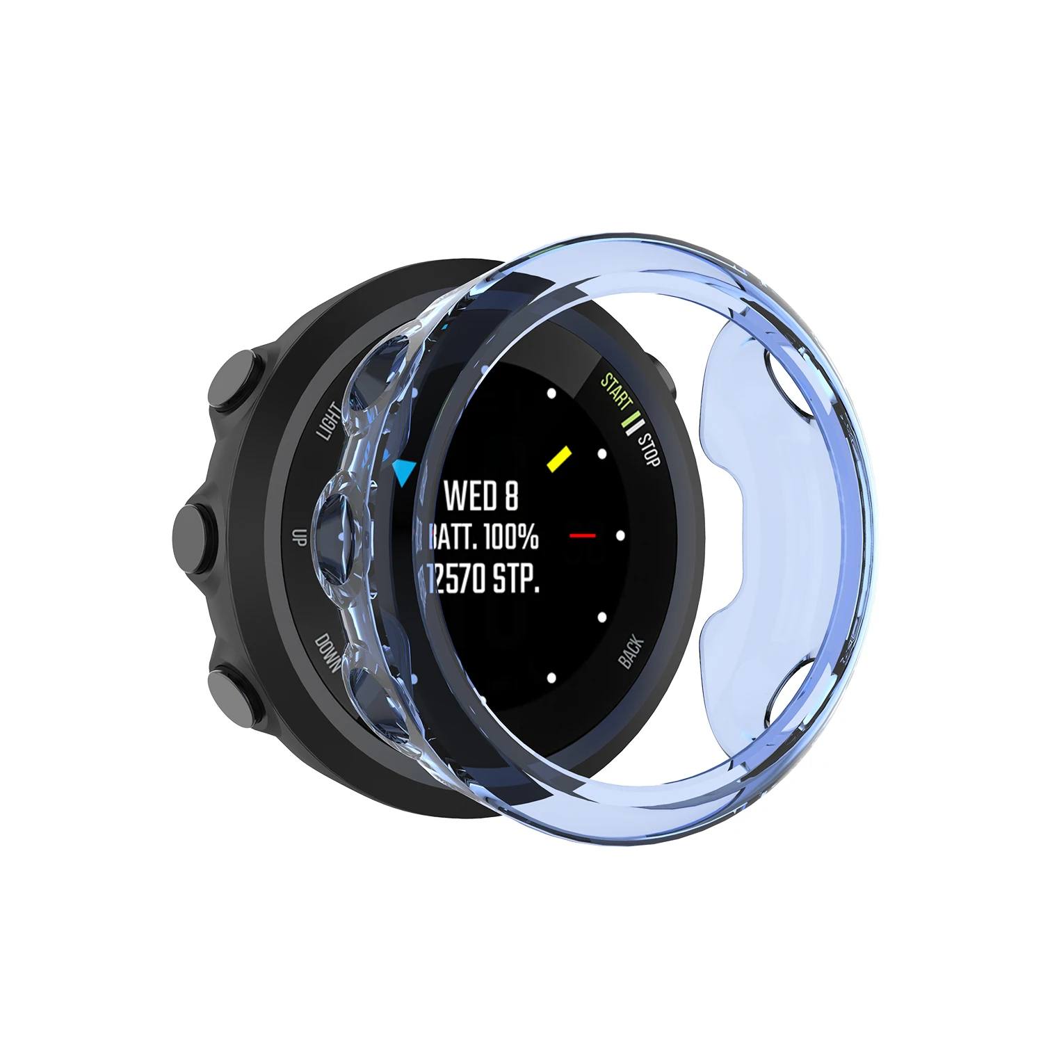 Correia de relógio inteligente, correia de pulseira para garmin forerunner 45 45s, silicone de substituição, acessórios de moda com ferramenta