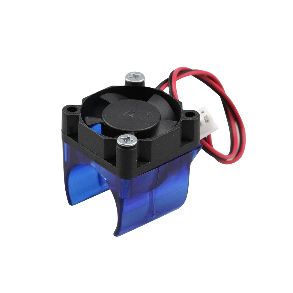 1set Cooling Fan 3010 12V 24V 30x30x10mm with Injection Moulded Fan Duct Cooling Fan 5blades for 3D Printer Extruder V6