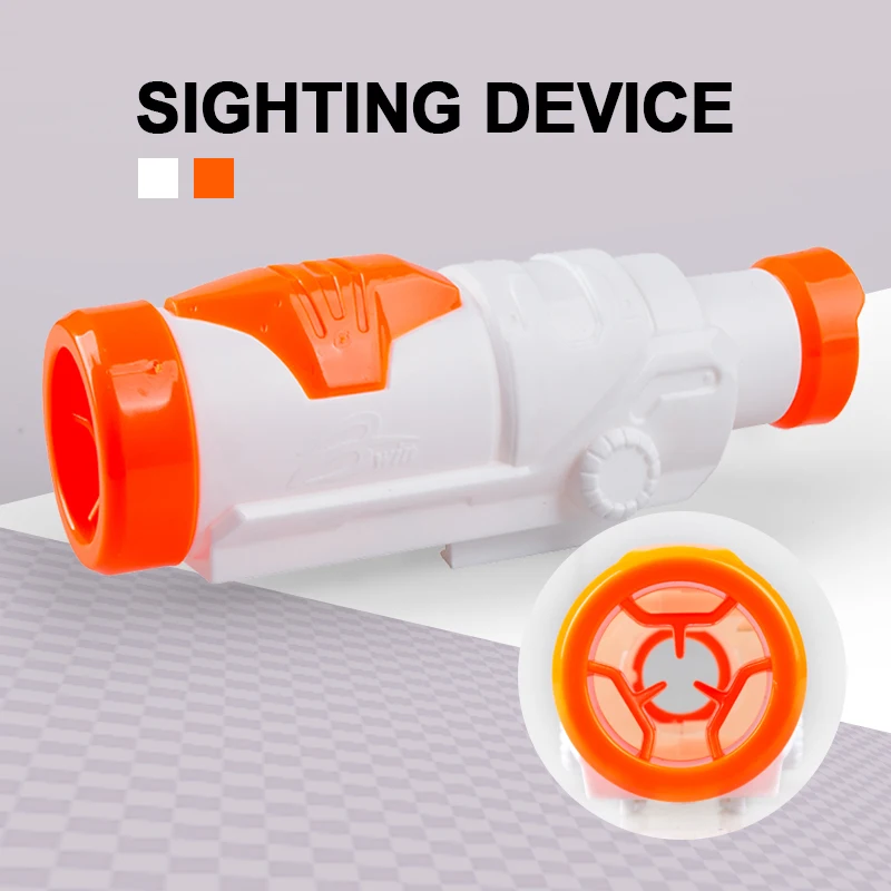 New Hot Sale Toy Sighting Device Toy Muffler Aiming Device For for Nerf Series Blasters Xmas Toy Gun Model