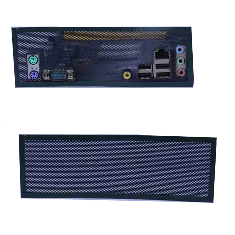 I/O schild Zurück Platte Chassis Halterung von Motherboard Universal DIY Schild backplane PVC PVC Staub Filter Für Computer chassis