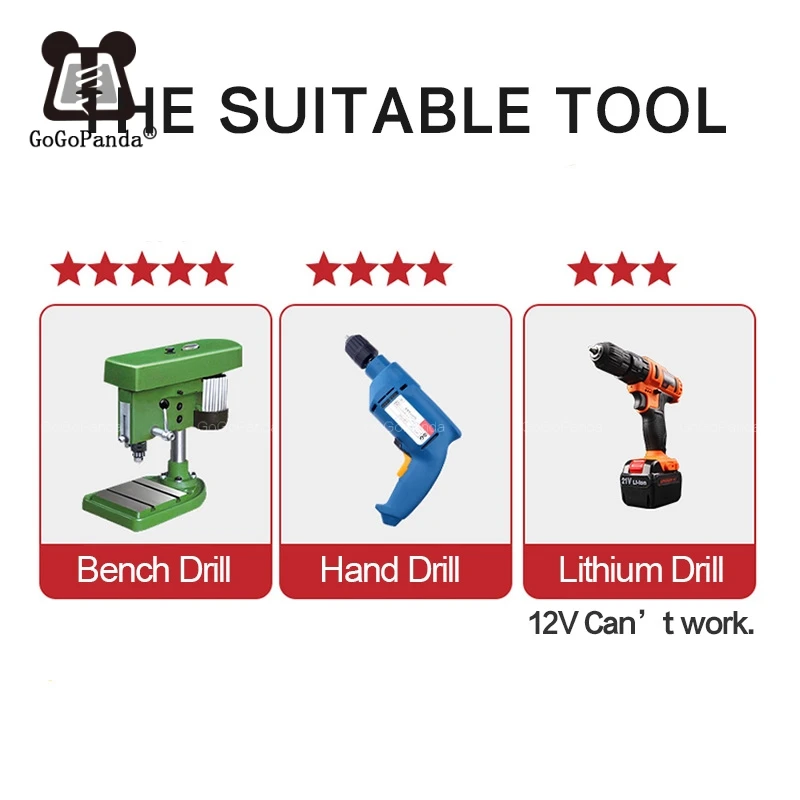 จัดส่งฟรี6 PCS Saw เจาะเพชรผสมกับเจดีย์ "สามเหลี่ยมจับ" 4-12 4-20 4-32 3 6 8มม.