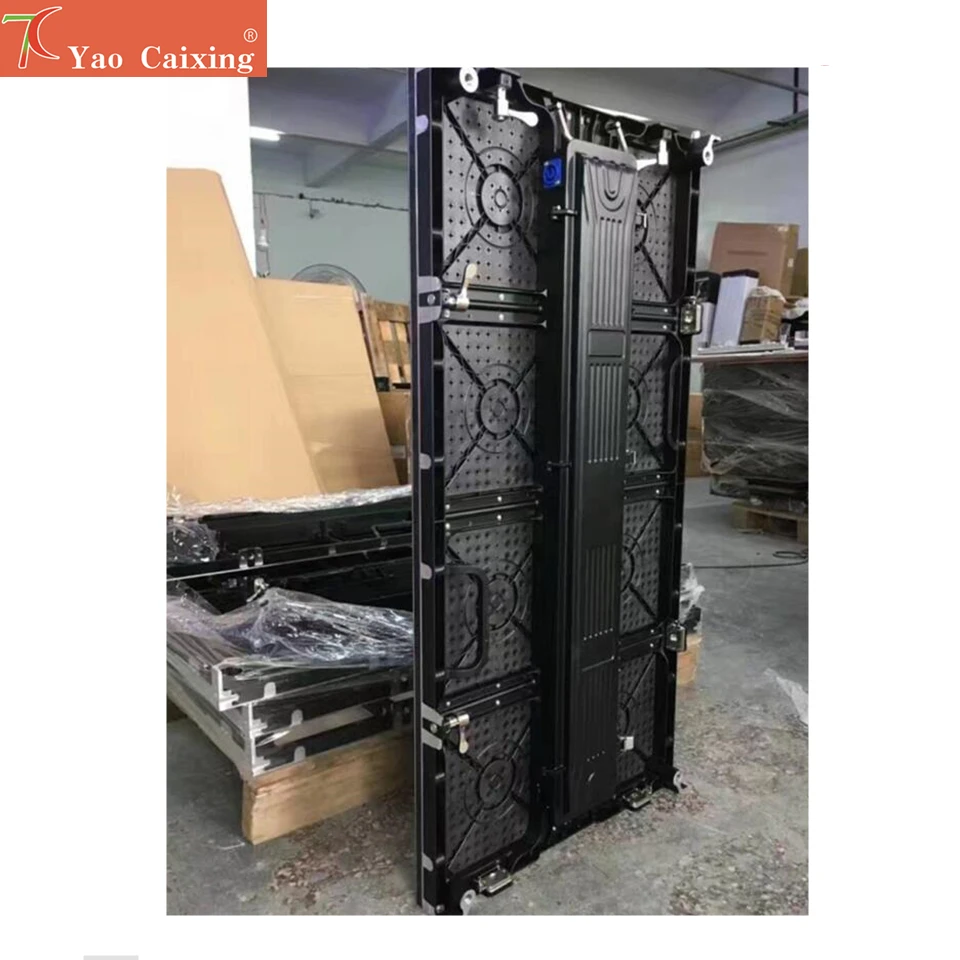 Yao Caixing 500*1000mm P3.91 indoor rental aluminum cabinet display screen stage rental video wall