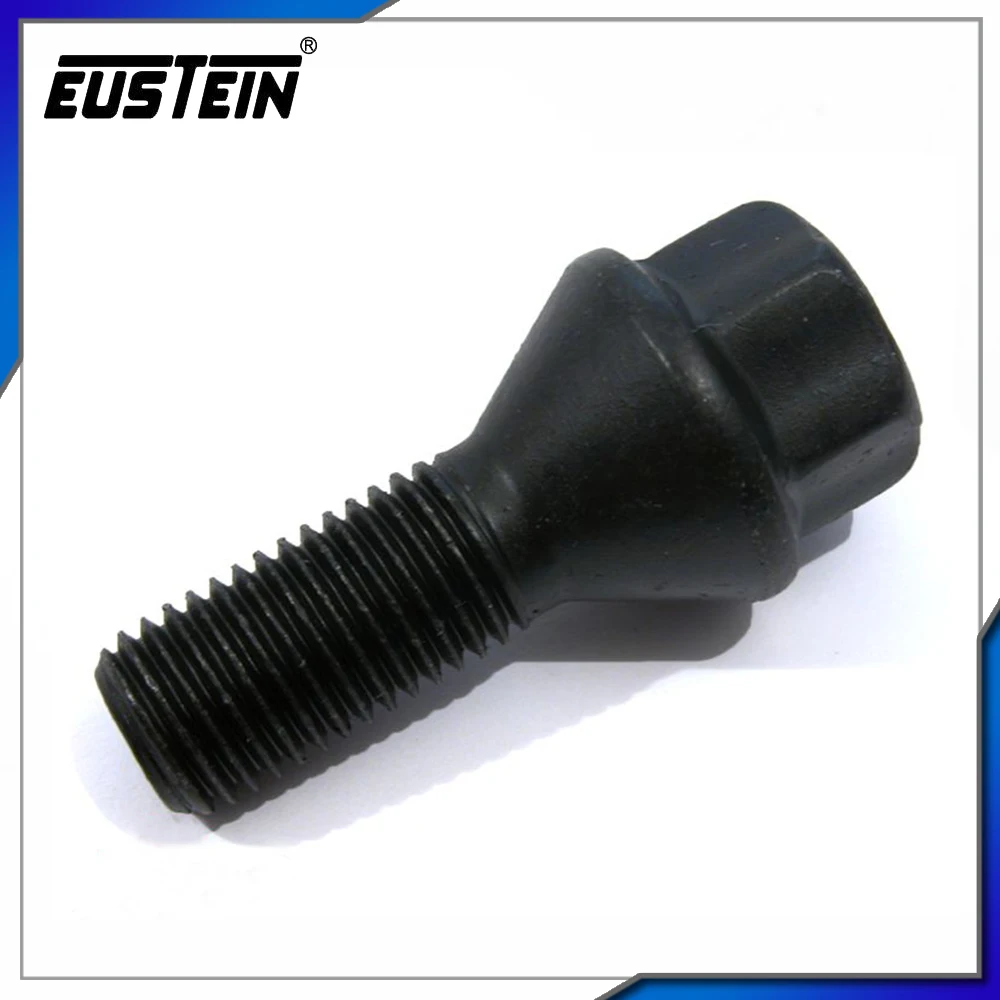 1pcs Black Wheel Lug Bolt for Bmw E81 E82 E82 eDrive E87 E88 E21 E30 E36 E46 E12 E28 E34 E39 E60 E61 2002-2016 36136781150