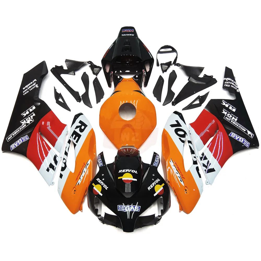 For Honda CBR1000RR 2004 2005 Motorcycle ABS Injection Fairing Kit, CBR1000 RR cbr1000rr 04 05 Body Protection Fairing, REPSOL