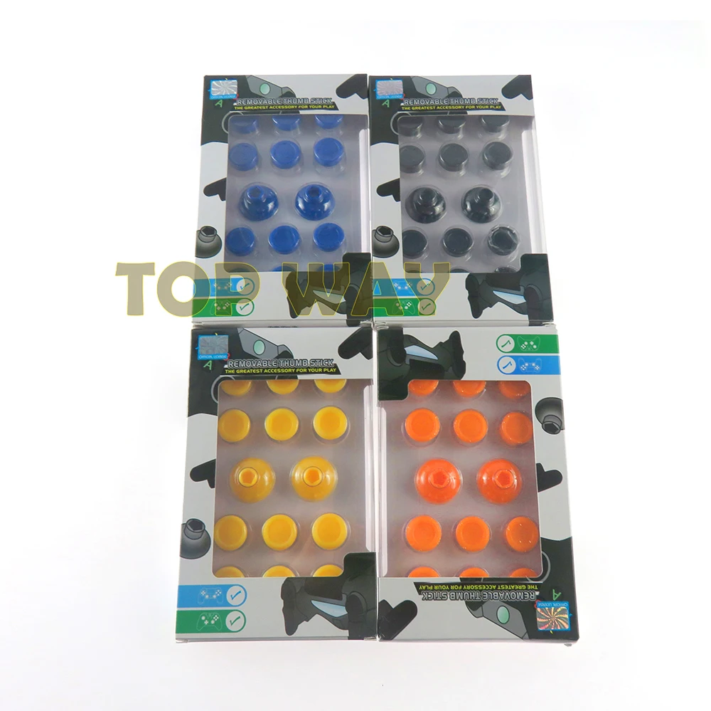 1 ชุดสําหรับ Xbox One Slim เปลี่ยน 8 in 1 14 in 1 ที่ถอดออกได้ Thumb Stick Jelly Analog Thumbstick Cap สําหรับ PS4 slim pro Controller