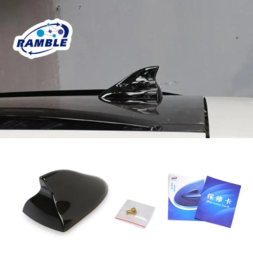 

RAMBLE Shark Car Fin Antenna Roof Aerial Accessories Radio Anten Cover Radio Signal Car Fin Antenna Fin For Renault Duster