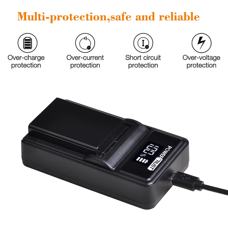 LB-070 Battery / USB Charger Replacement for Kodak Pixpro AZ651