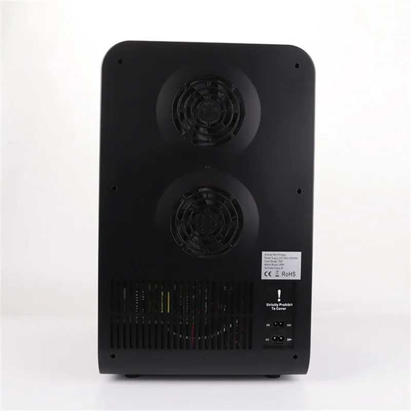 Refrigerador inteligente con pantalla táctil para coche, refrigerador con Control inteligente de temperatura, preservación, cosmético, 100V-240V, 10 unidades