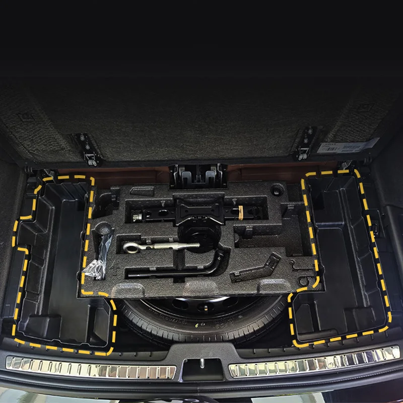 Auto-Styling für Volvo XC90 Kofferraum-Aufbewahrungsbox 2020 2021 2022 2023 2024 2025 Auto-Zubehör – Detail 5