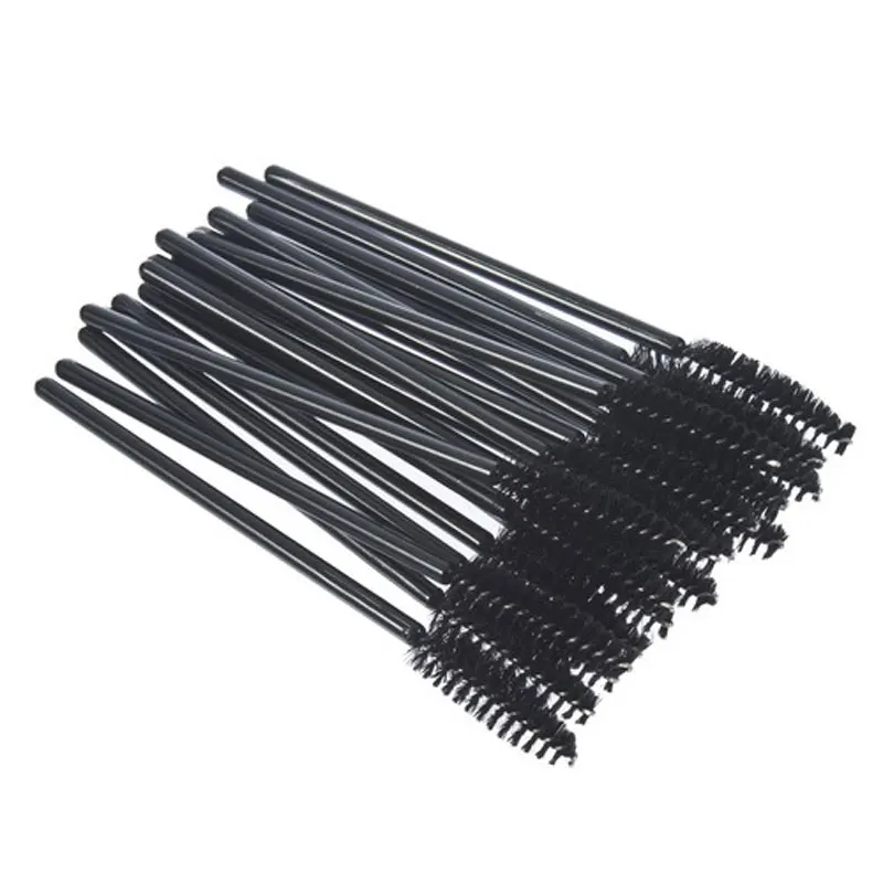 50Pcs Disposable Eyelash Brush Eyebrow Brush Mascara Wands Applicator Spoolers Eyelash Extension Supliess