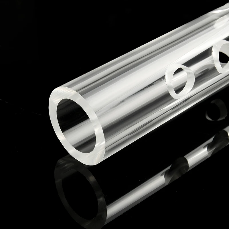 Transparent Acrylic Flute for Woodwind Instrument, 6 Holes, Musical Instrument, High Quality, DIZI Flute