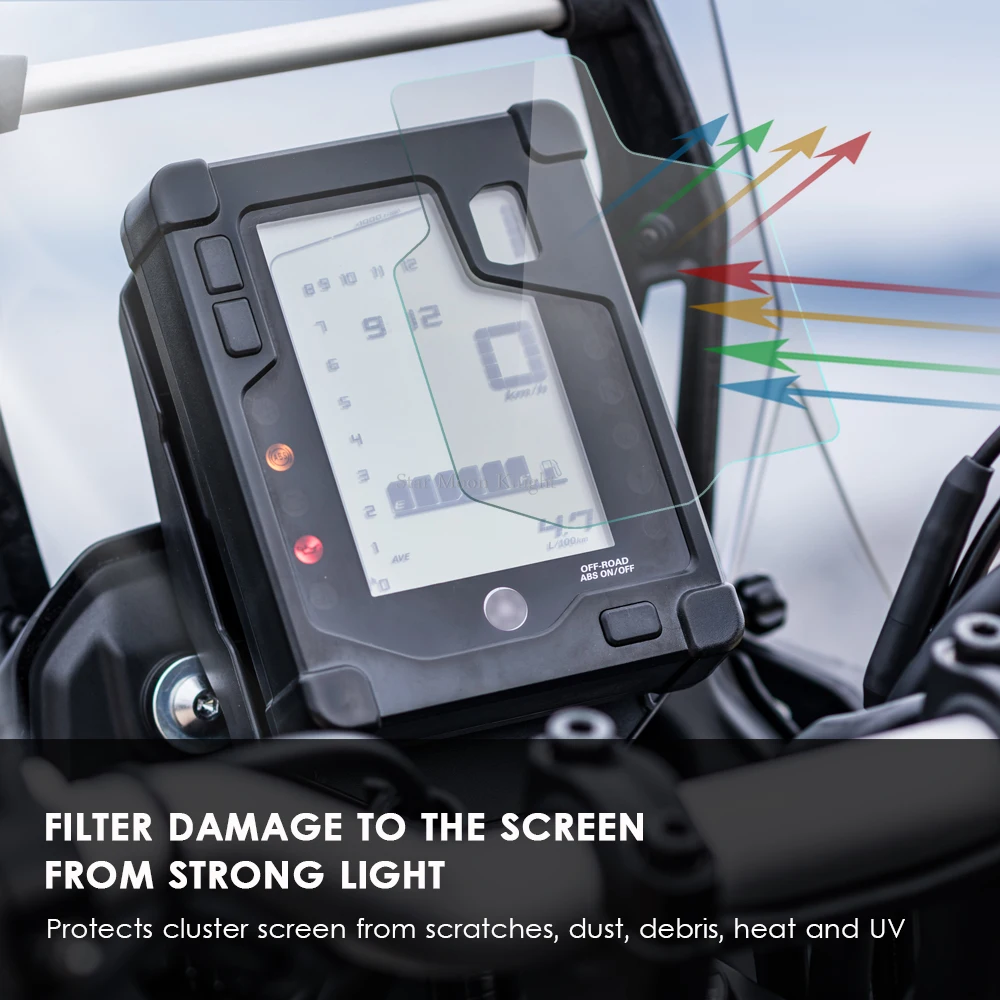 For Yamaha Tenere 700 TENERE 700 Tenere700 2020 Motorcycle Instrument Cluster Scratch Protection Film Screen Protector Tenere700
